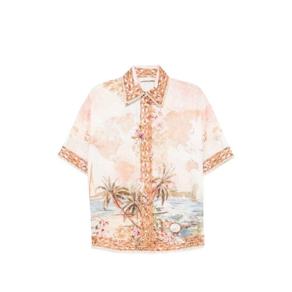 Zimmermann Women Mahon Linen Shirt